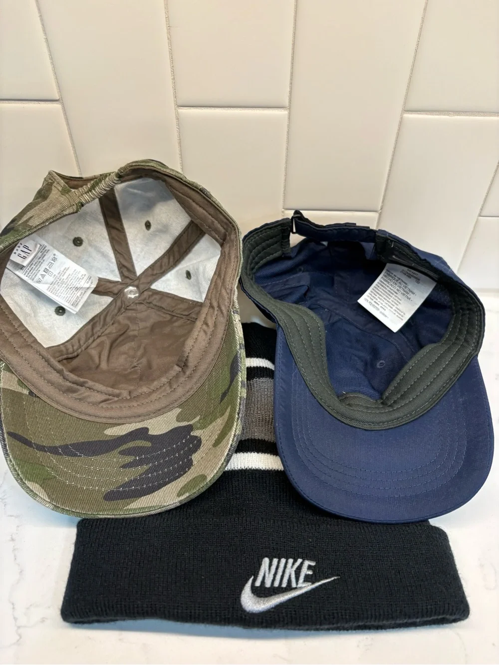 Nike & Baby Gap Toddler Kids Hat Lot Beanie Camo Dri-Fit Cap Infant Youth